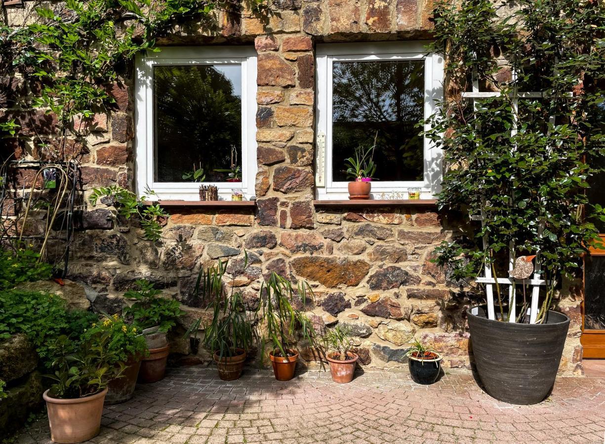 Ferienhaus Burgblick Münzenberg Exterior foto
